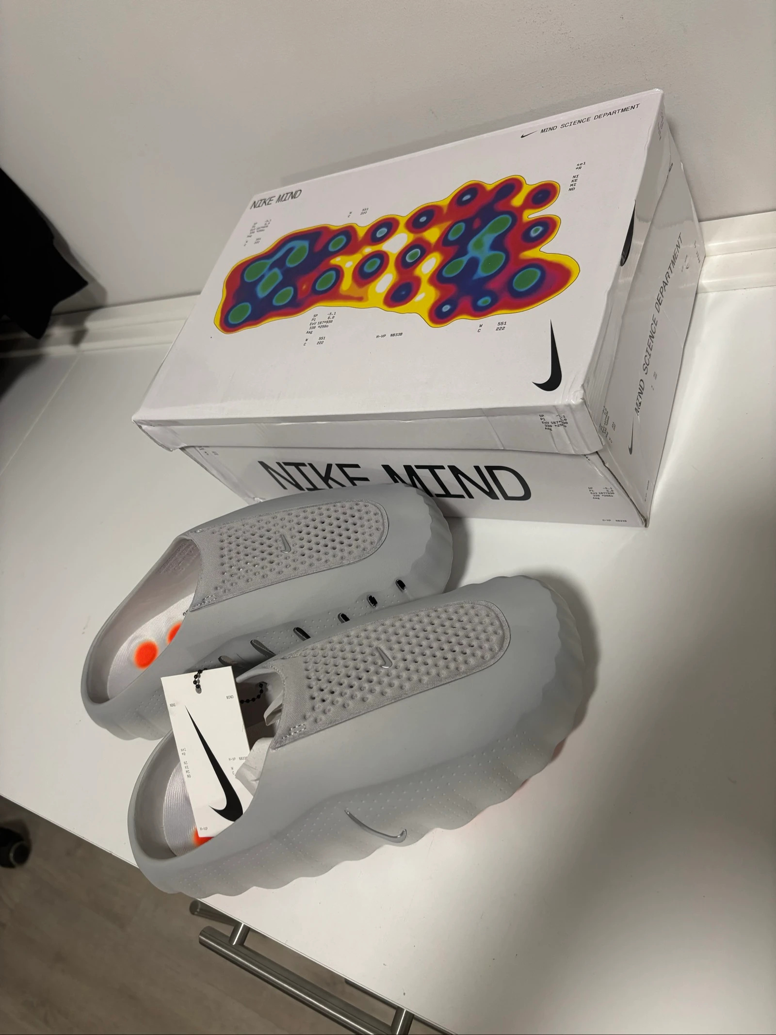 Nike Mind 001 Grey/Orange – photo 4